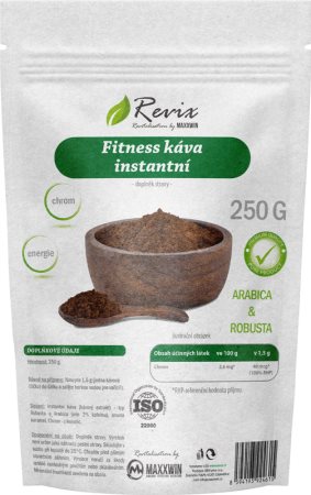 Revix Fitness káva instantní instantní káva při redukci hmotnosti