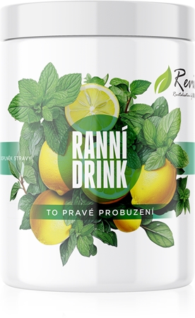 Revix Ranní Drink prášek na přípravu nápoje pro podporu fyzické i psychické rovnováhy těla