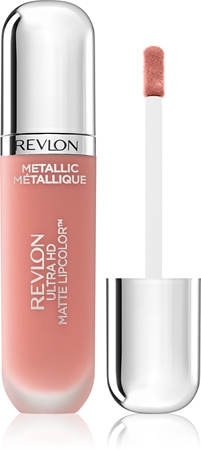 Revlon Cosmetics Ultra HD Metallic Matte Lipcolor™ metalinio žvilgesio skystieji lūpų dažai , matinio efekto