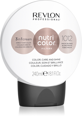Revlon Professional Nutri Color Filters Metal-Ice Nourishing Toning Mask