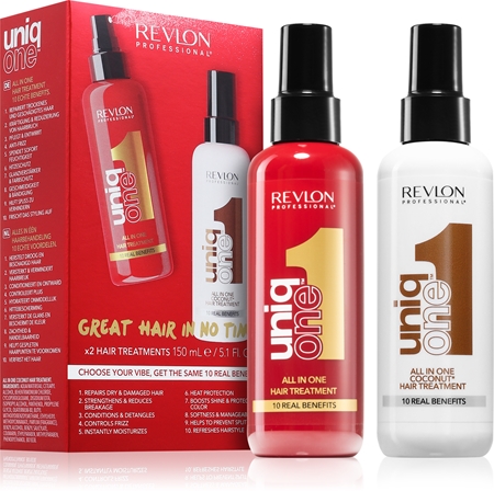 Revlon Professional UniqOne Hair Treatment Pack Gift Set for hair