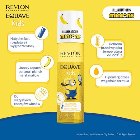 Revlon Professional Equave Kids Minions Detangling Conditioner odżywka bez spłukiwania dla dzieci