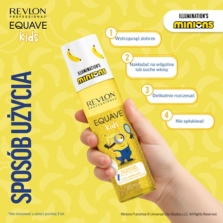 Revlon Professional Equave Kids Minions Detangling Conditioner odżywka bez spłukiwania dla dzieci