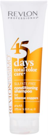 Revlon Professional Revlonissimo Color Care Shampoo und Conditioner 2 in 1 für kupferfarbene Tönungen der Haare