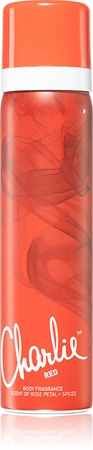 Revlon Charlie Red deodorant v pršilu za ženske