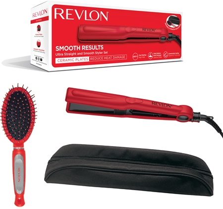 Revlon Beauty Straigthener Gift Set Hair Straightener