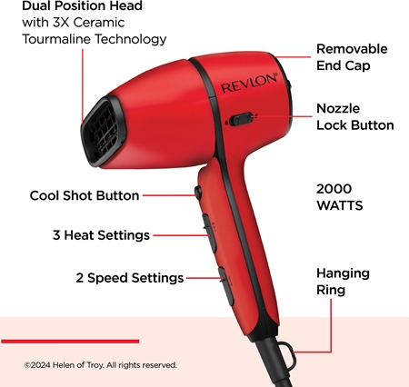 Revlon Beauty Hair Dryer Airflow Control Hair Dryer