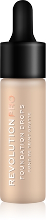 Revolution PRO Foundation Drops tekutý make-up s pipetou