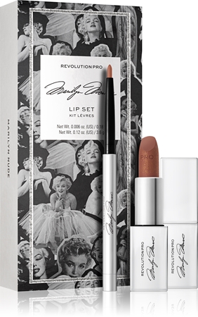 Revolution PRO X Marilyn coffret cadeau Nude (lèvres) teinte