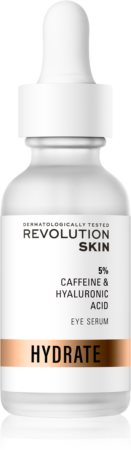 Revolution Skincare Caffeine Solution 5% + Hyaluronic Acid ser pentru ochi