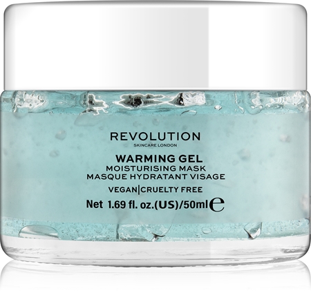 Revolution Skincare Warming Gel masque visage hydratant