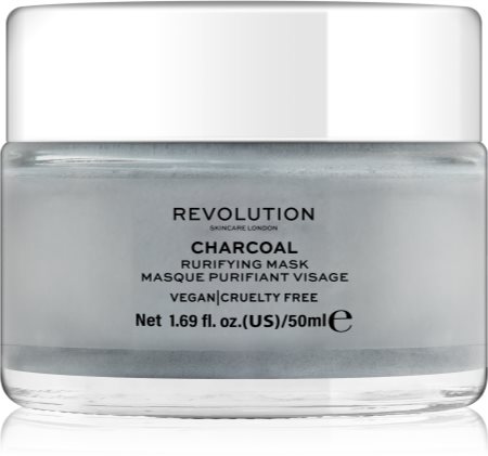 Revolution Skincare Purifying Charcoal mascarilla facial limpiadora