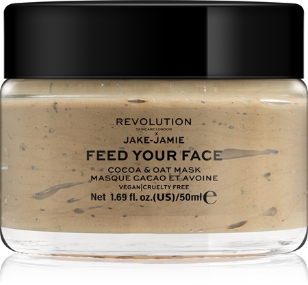 Revolution Skincare X Jake-Jamie Cocoa & Oat ενυδατική μάσκα προσώπου