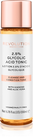 Revolution Skincare Glycolic Acid 2,5% Tonic with Glycolic Acid