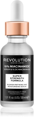 Revolution Skincare Niacinamide 15% hydratační sérum pro problematickou pleť, akné