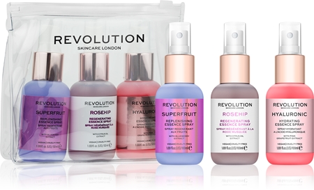 Revolution Skincare Mini Essence Hello Hydration coffret para cuidado da pele com efeito hidratante