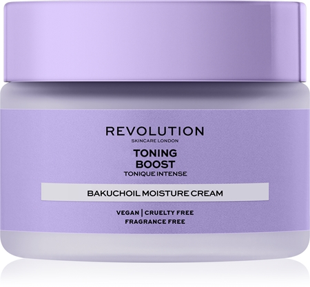 Revolution Skincare Boost Toning Bakuchiol zklidňující a hydratační krém