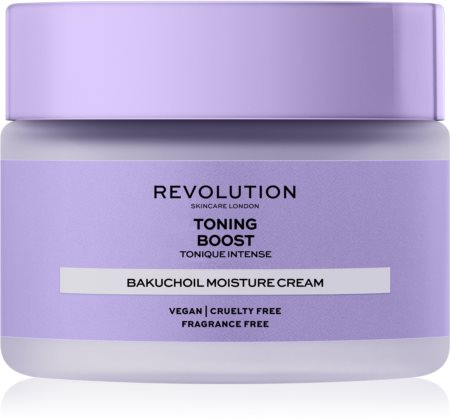 Revolution Skincare Boost Toning Bakuchiol crème apaisante et hydratante