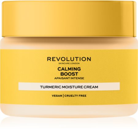 Revolution Skincare Boost Calming Turmeric creme facial antioxidante