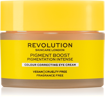 Revolution Skincare Boost Pigment oční krém pro korekci tmavých kruhů a vrásek