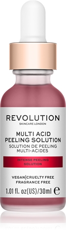 Revolution Skincare Multi Acid Peeling Solution scrub di pulizia profonda con AHA Acids