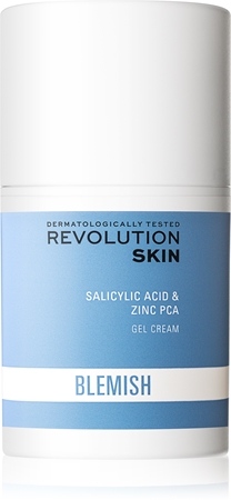 Revolution Skincare Blemish Salicylic Acid & Zinc PCA hydratační gel krém pro mastnou a problematickou pleť