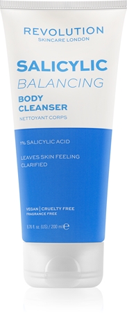 Revolution Skincare Body Salicylic (Balancing) gel de duș Cu AHA Acizi