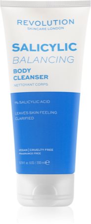 Revolution Skincare Body Salicylic (Balancing) gel doccia con AHA Acids
