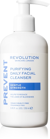 Revolution Skincare Blemish Prevent gel de limpeza suave para pele problemática, acne