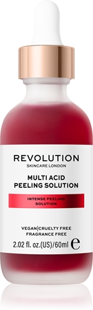 Revolution Skincare Multi Acid Peeling Solution hloubkově čisticí peeling s AHA kyselinami