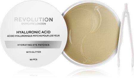Revolution Skincare Hyaluronic Acid almofadas hidratantes para olhos com ácido hialurónico