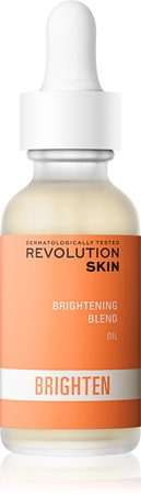 Revolution Skincare Brighten Blend spindesio suteikiantis aliejus odos atspalviui išlyginti