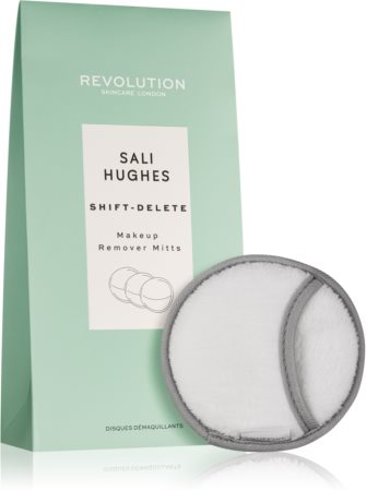 Revolution Skincare X Sali Hughes Shift-Delete Abschminkpads aus Mikrofaser