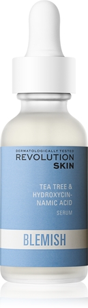 Revolution Skincare Blemish Tea Tree & Hydroxycinnamic Acid zklidňující sérum proti zarudnutí pleti pro mastnou a problematickou pleť