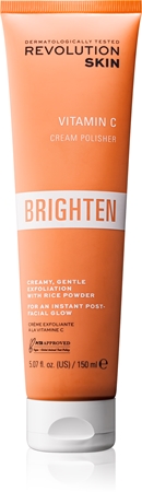 Revolution Skincare Brighten Vitamin C Brightening Gel Cleanser with exfoliating effect