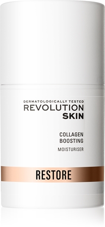 Revolution Skincare Restore Collagen Boosting creme hidratante e revitalizante de rosto para promover a produção de colagénio
