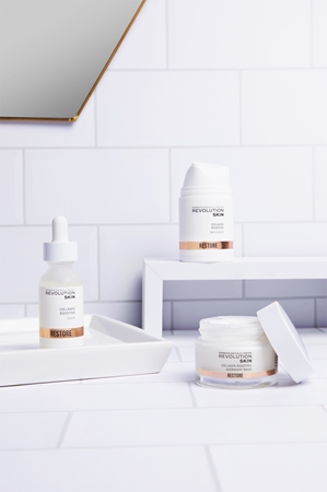 Revolution Skincare Restore Collagen Boosting renewing night cream mask to support collagen production