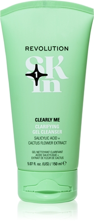 Revolution Skincare Clearly Clarify 2% Salicylic Acid Clarifying Cleansing Gel čisticí gel na obličej