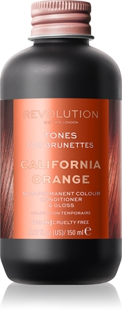 Revolution Haircare Tones For Brunettes tönendes Balsam für braune Farbnuancen des Haares