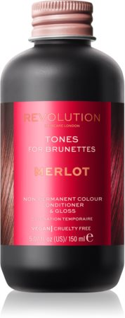Revolution Haircare Tones For Brunettes tonizáló balzsam a barna árnyalatú hajra