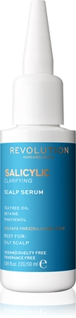 Revolution Haircare Skinification Salicylic ενεργός ορός Για λιπαρό δέρμα της κεφαλής