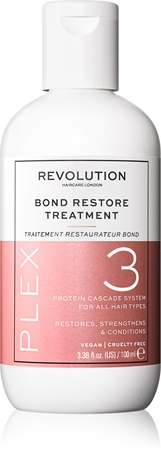 Revolution Haircare Plex No.3 Bond Restore Treatment інтенсивний догляд за волоссям для сухого або пошкодженого волосся