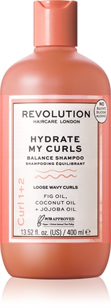 Revolution Haircare My Curls 1+2 Hydrate My Curls βαθιά αποκαταστατικό σαμπουάν για σγουρά μαλλιά