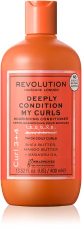 Revolution Haircare My Curls 3+4 Deeply Condition My Curls globinsko regeneracijski balzam za kodraste lase