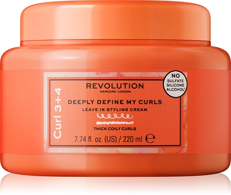 Revolution Haircare My Curls 3+4 Deeply Define My Curls crema modellante per capelli ricci