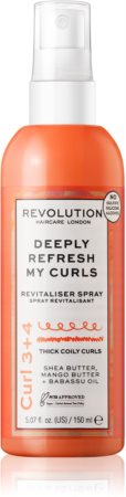 Revolution Haircare My Curls 3+4 Deeply Refresh My Curls erneuerndes Spray Lockenpflege für lockiges Haar