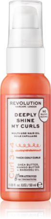 Revolution Haircare My Curls 3+4 Deeply Shine My Curls večnamensko olje za kodraste lase