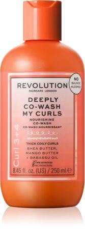 Revolution Haircare My Curls 3+4 Deeply Co-Wash My Curls tisztító kondicionáló göndör hajra