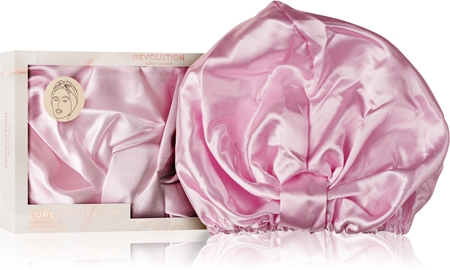 Revolution Haircare Curl Protector Satin Hair Wrap eșarfă de satin pentru par ondulat si cret