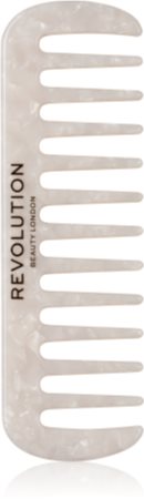 Revolution Haircare Natural Curl Wide Tooth Comb hrebeň na vlasy pre vlnité a kučeravé vlasy
